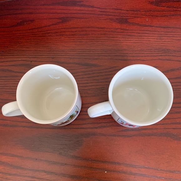 2 NEW Villeroy & Boch Naïf winter Christmas coffee tea hot chocolate mugs - Picture 3 of 4